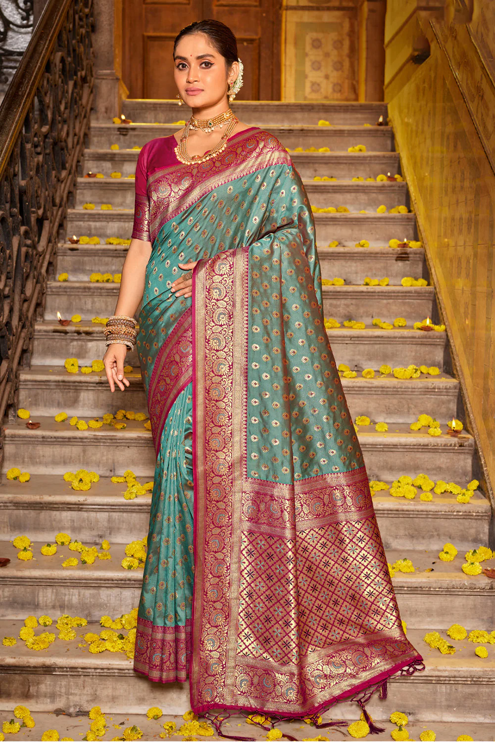 Classic Weaving Banarasi Saree